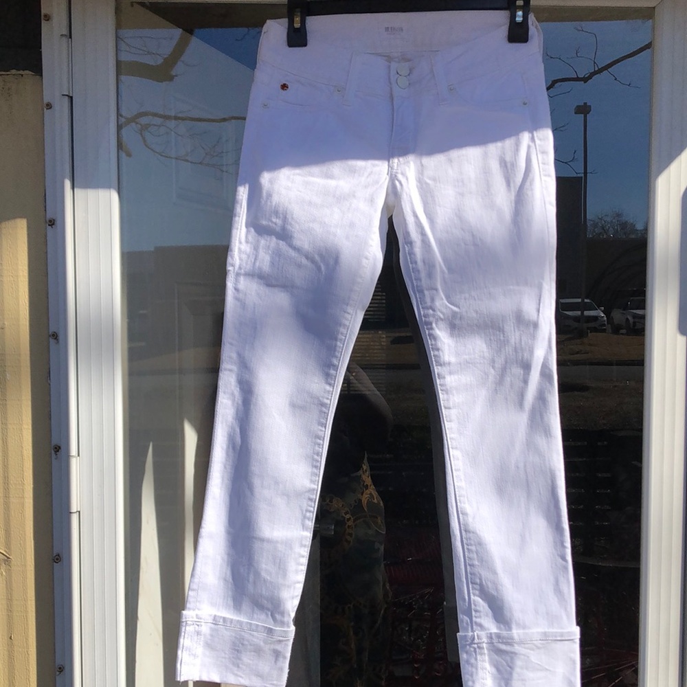 🚨BoGo½ HUDSON JEANS White Jean Ankle Pants